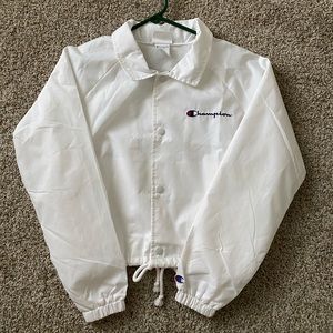 Champion crop water-resistant jacket